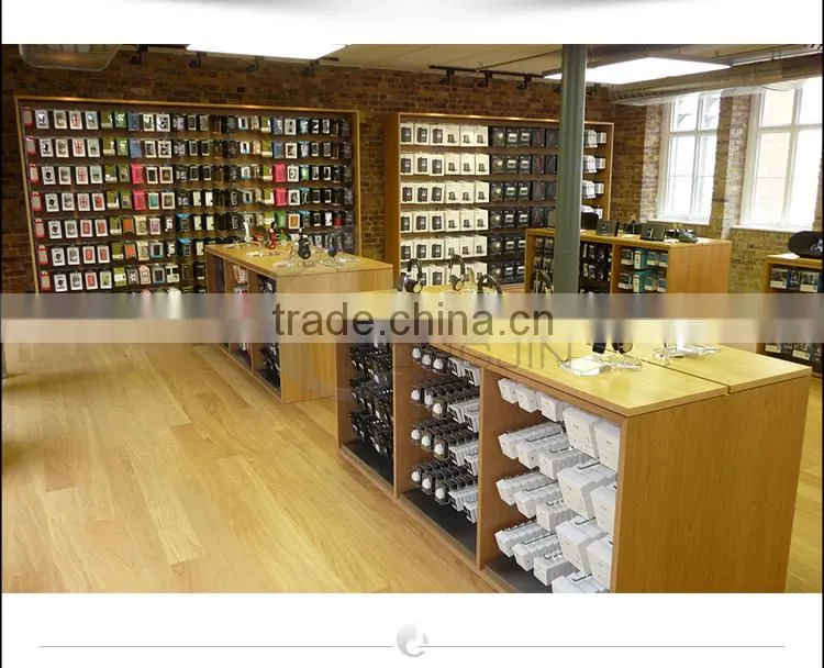 Hongjin Earphone Shop Wooden Display Stand