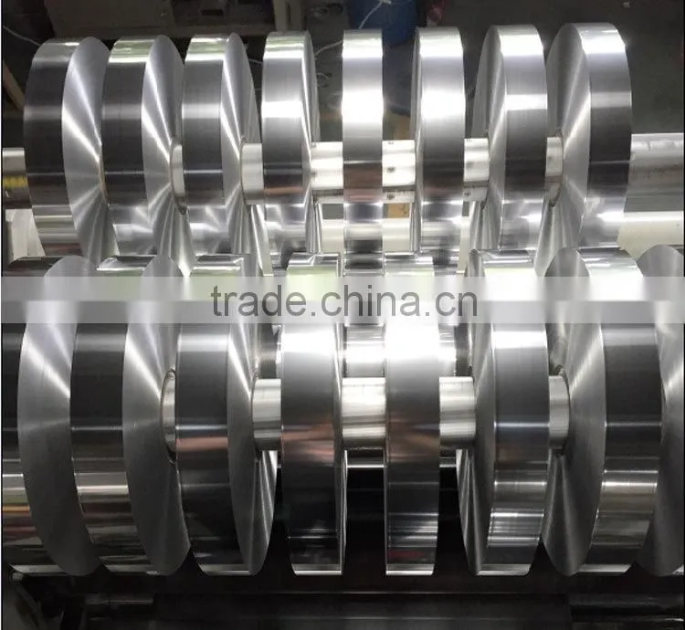 single sided or double Aluminium foil mylar tape manufacturer for cables shield in Zhejiang