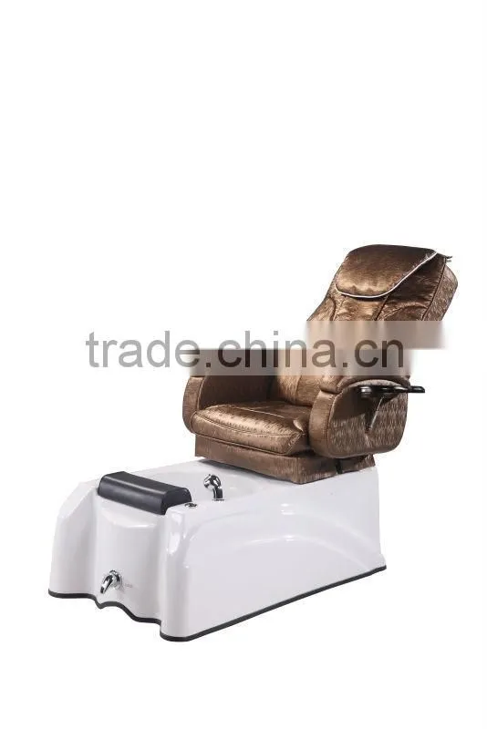 nail salon spa pedicure massage chair with foot tub