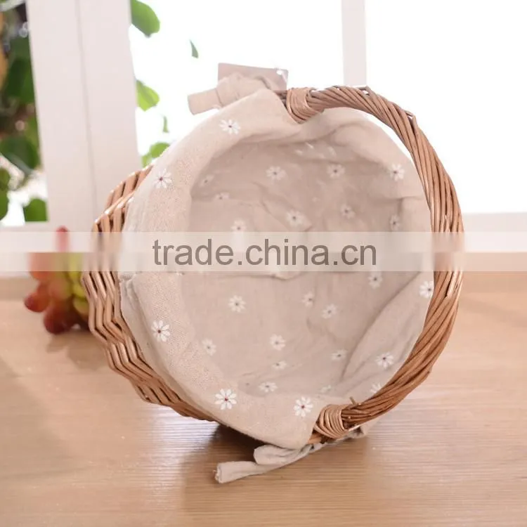 Made from autumn willow beautifully crafted wicker storage basket