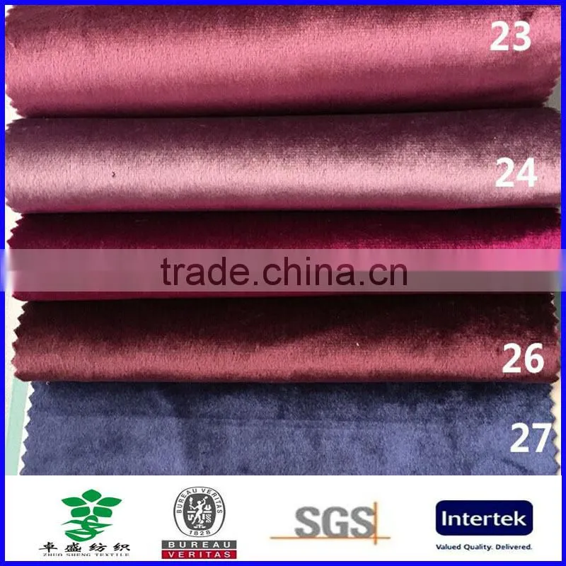 High quality thick italian rhinestones velvet fabrics