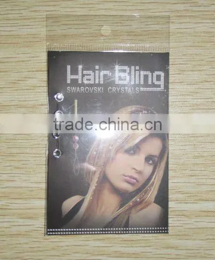 fashion magnetic hair crystals hair bling crystal
