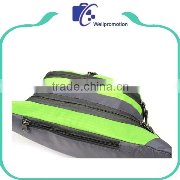 Water resistant men running sport waist bag