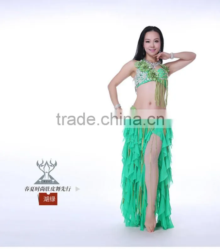 Belly Dance Costume with Diamond in Performance Wear (QC2167)