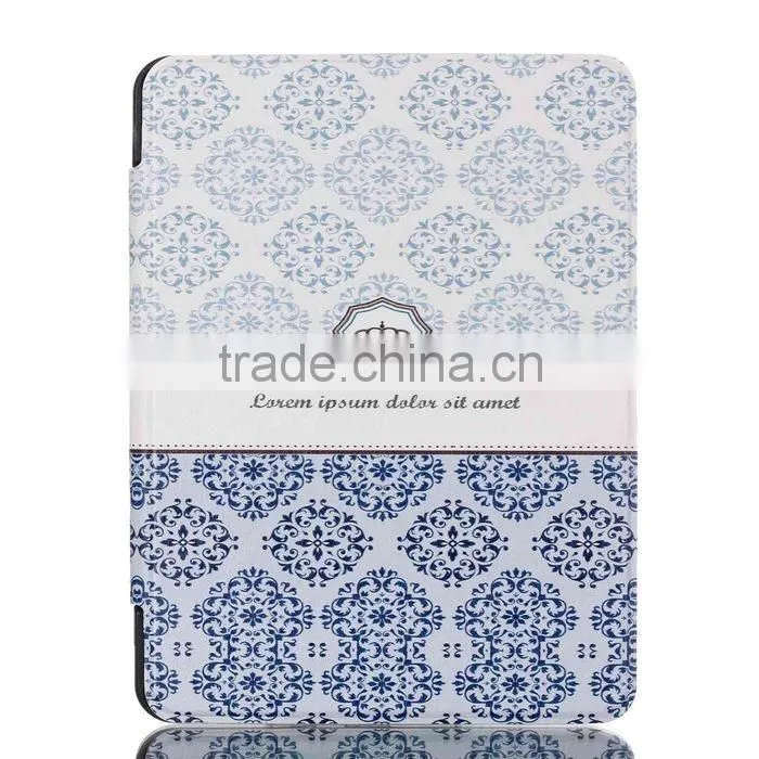 Fantasy printing smart wake sleep cover flip case for Amazon New Kindle Oasis