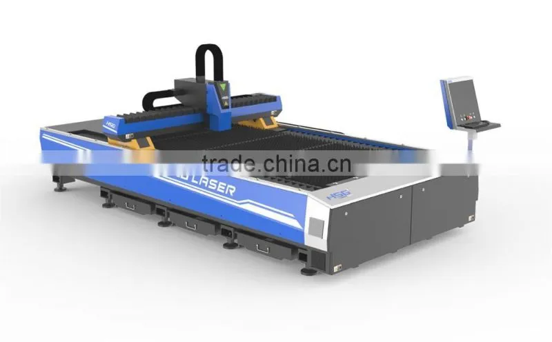 500W fiber laser cutting machine with Raycus/IPG/ROFIN laser source