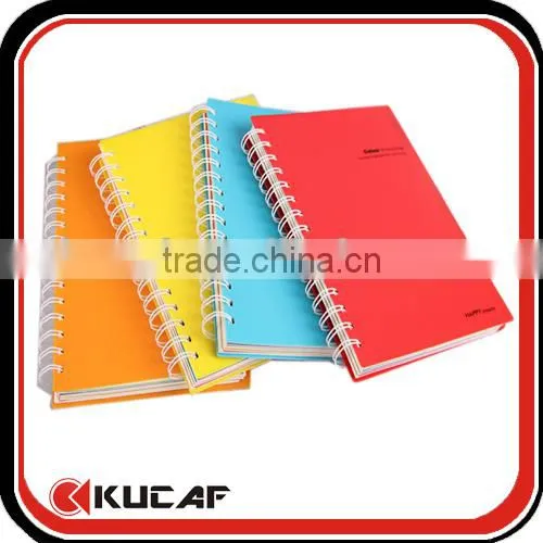 Custom wholesale A5 hardcover spiral sketch note books