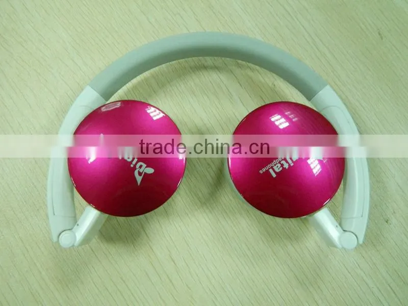 SD Card Reader Headphone with FM,MP3 Player Headphone