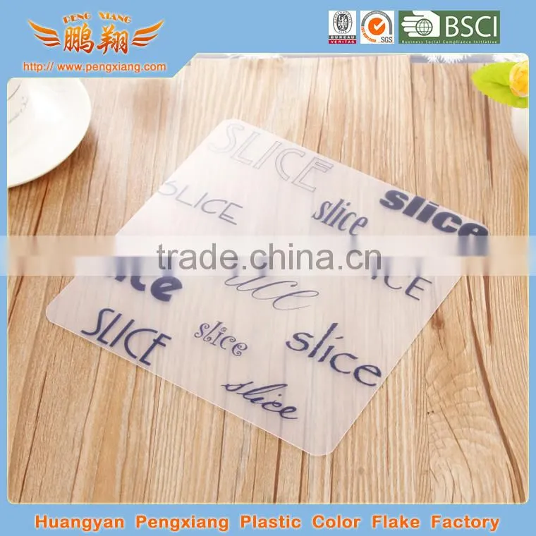 pp plastic material cutting board