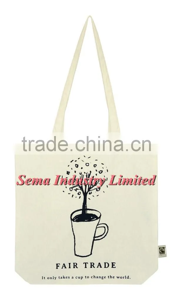 Eco-friendly high quality printed woven shopping bag with imprint logo made in China