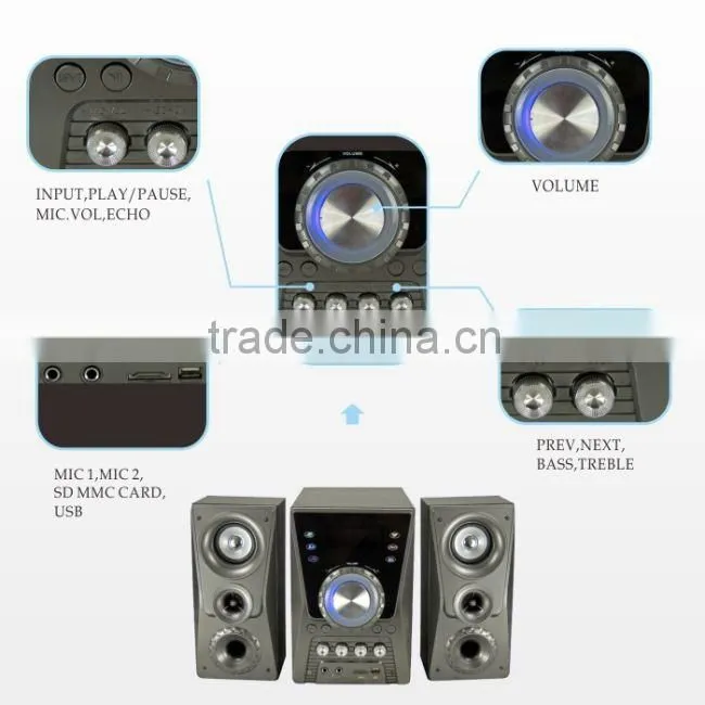 2014 new products classic electronic equipment hifi real sound speakers for Christmas made in China N-33
