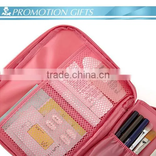 custom nylon makeup bag portable cosmetic bag