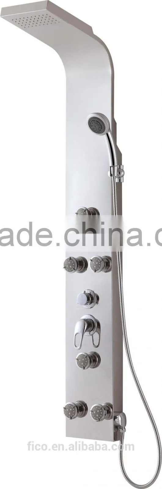 FICO New 304# Stainless steel shower panel FS-2208(Gold)