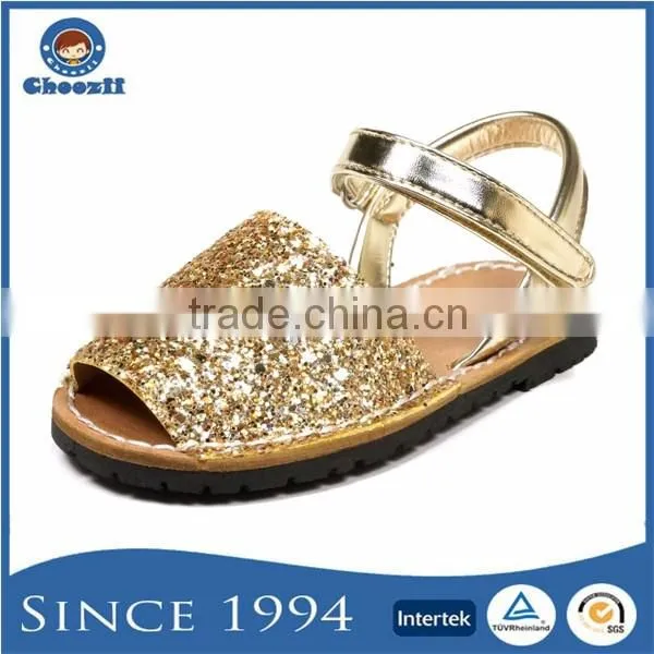 2016 Designer Arabic Traditional Leather Slide Sandals for Children
