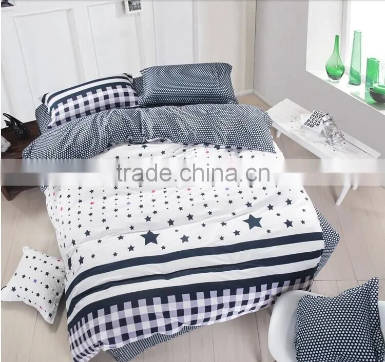 100% cotton luxury bedding sets British Style Royal feeling bedding set