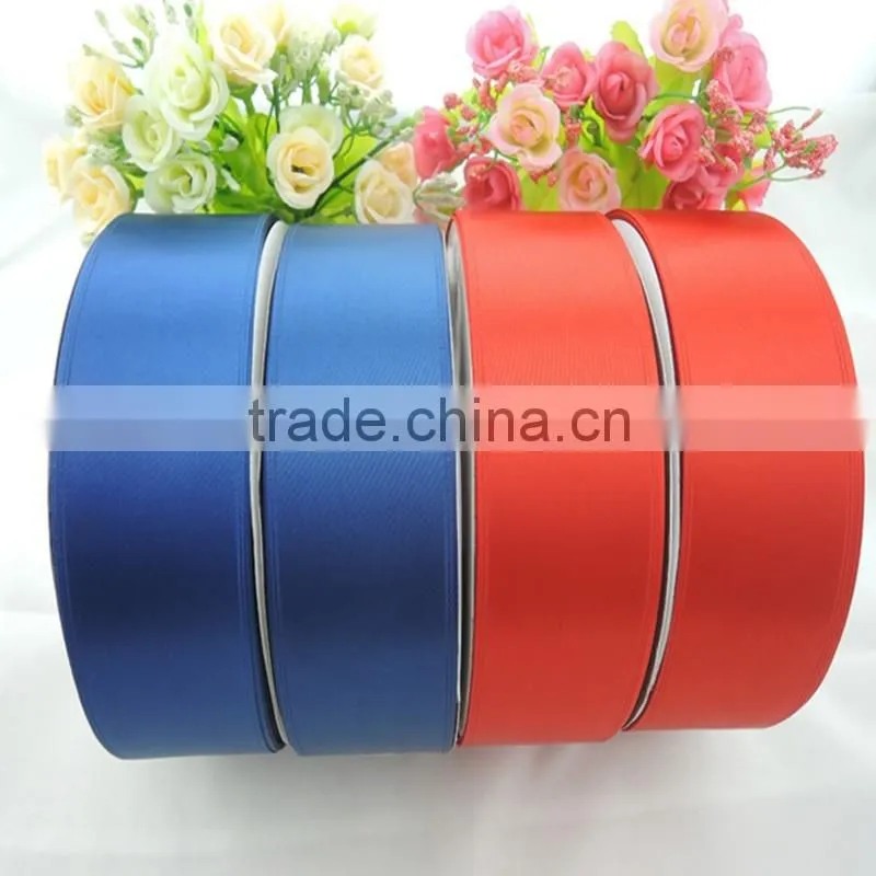 Wholesale 2" inch polyester ribbon for flower wrapping,satin ribbon for flower wrapping,top quality ribbon for flowewr wrapping