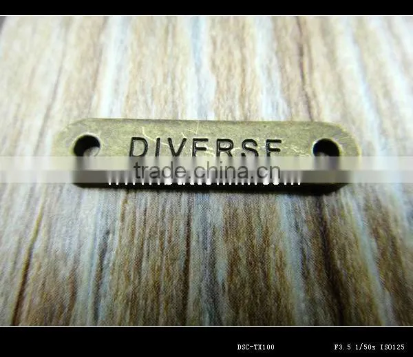 Factory custom metal shelf label