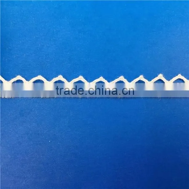 Wholesale High Quality H0514C Lace Ribbon,Crocheted Lace,100% Cotton Lace