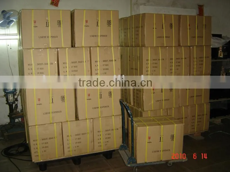 900mlx2 liquor down to -8C Vodka tap machine double tank Liquor Chiller