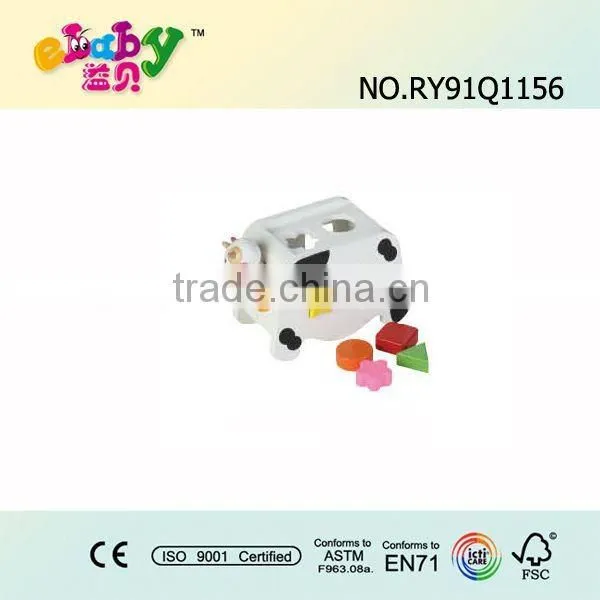 wooden puzzle set toys