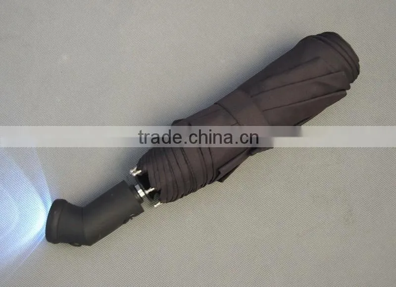 Cheap Foldable Automatic Umbrella LED Umbrella handle