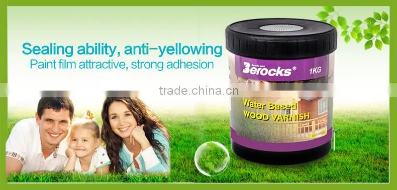 water based wood varnish non toxic made in china