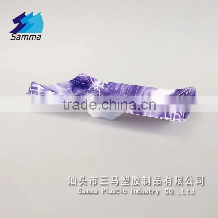 KW-0005XG-B Biodegradable clear blister disposable sushi tray