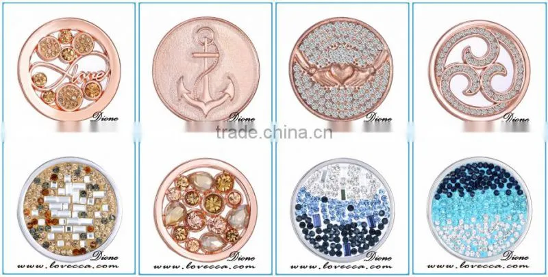 Latest Fashion Coins Changeable DIY Engraved Coin Necklace