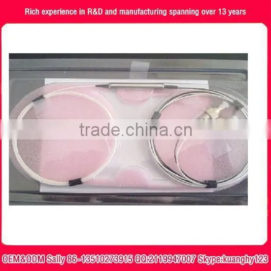 Filter Wavelength Division Multiplexer 1x2 DWDM Red/Blue C-Band Filter with Non-Flux Metal Bonding Package OEM factory