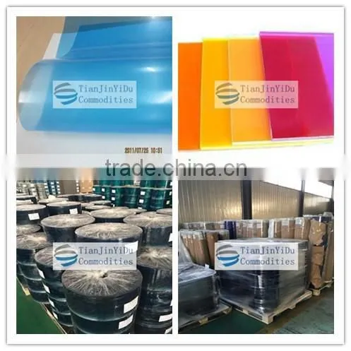 pvc soft sheet/plastic sheet