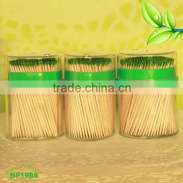 Nature Double tips bamboo toothpicks minted with competive price