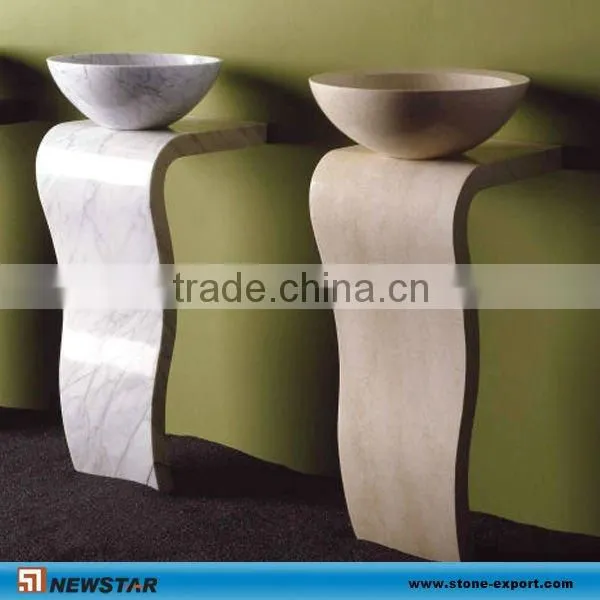 Natural Stone Sink Art Designed for Bathroom