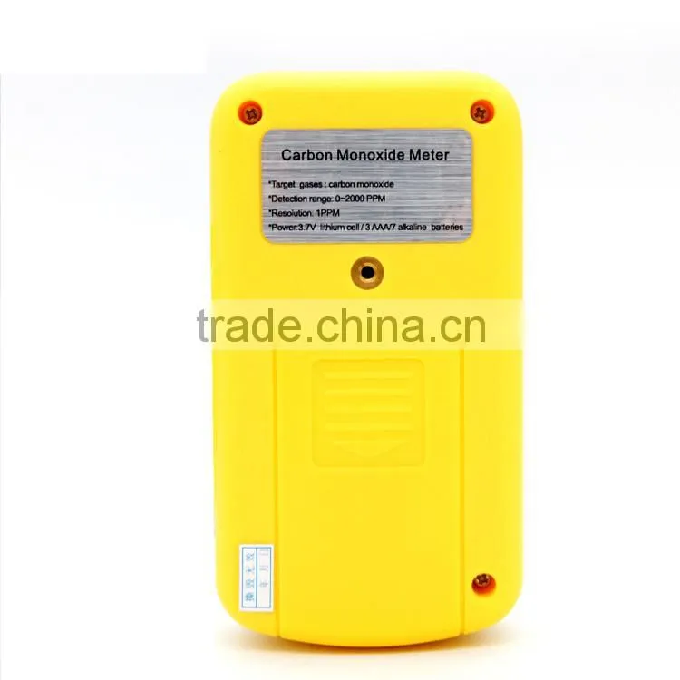 High sensitivity Digital Carbon Monoxide Detector CO Gas Meter With Alarm
