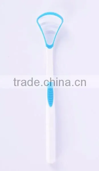New design oral care adult toothbrush with a tongue cleaner wholesale