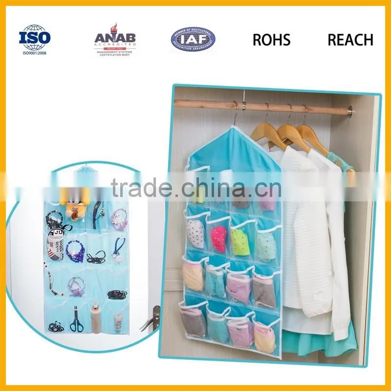 Fashion Underwear footwear storage bag can hang on the wall