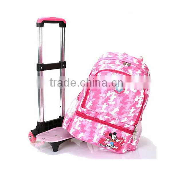 2015 Lovely Girls Small School Trolley Bag