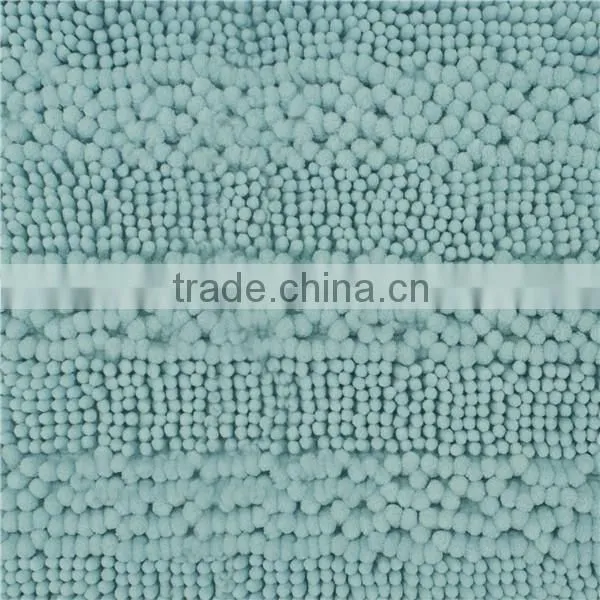 water absorbing custom yarn dyed bathmat