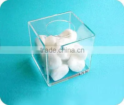 acrylic box - cotton holder