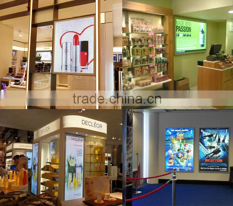 Acrylic sheet LED Display Board Light Frame