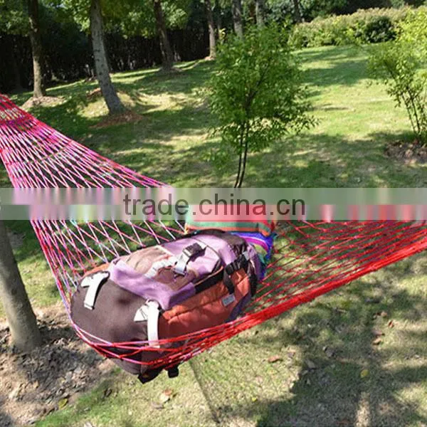 New General Use Portable Nylon Rope Hanging Hammocks