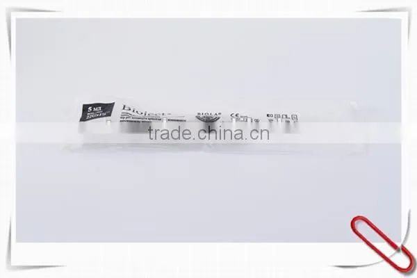1ml plastic disposable syringe without needle