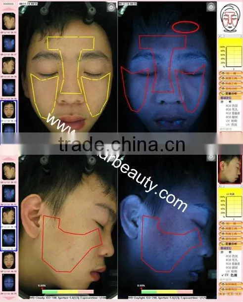 chinese magic mirror facial analyzer SA 03