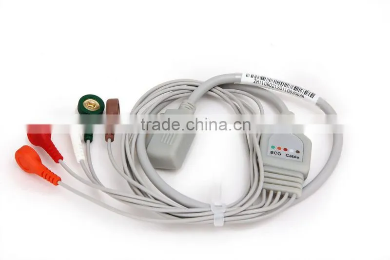 2015 CE&ISO Approved 72 Hours Medical Device 3/12 Channel Holter System ECG Holter-ECGLAB-Shelly