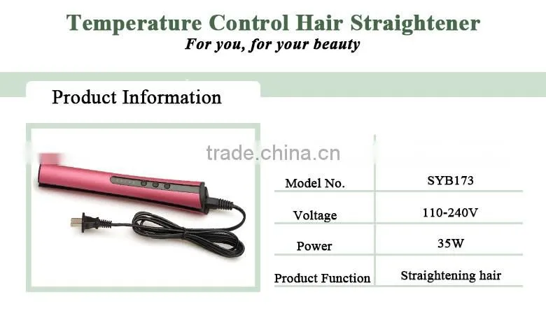 hot ceramic coating hair straightener made in china wholesale