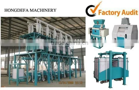 10T/24H arepa flour machine, Corn mill machine, gain mill