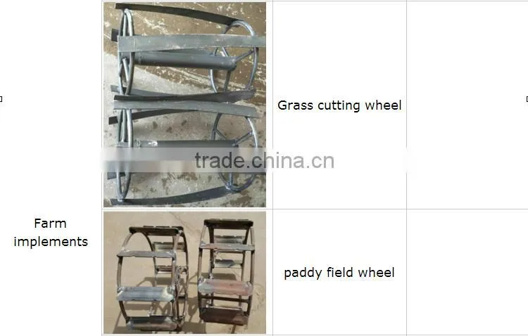 agriculture hand tractor for sale with Seat Rotary cultivator Electric start Wood packing Install video and Random small tools