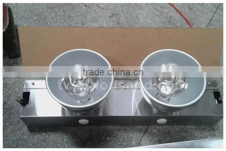 Food Heat Lamp and Warmer - Two Bulb, 2 + 0.5 KW, TT-WE1339A