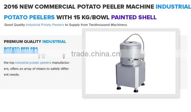 2016 China Supplier for Painted Shell Industrial Potato Peelers