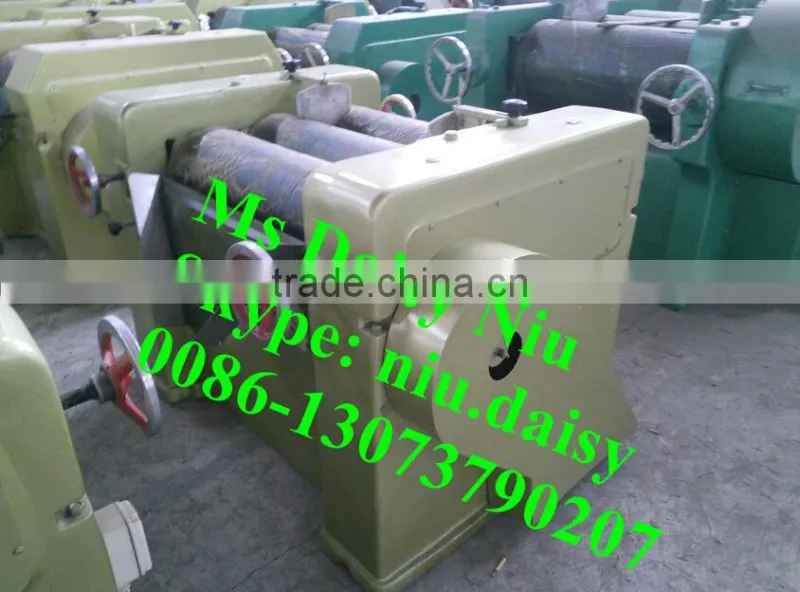 Lab type roll grinding machine/paste roller grinding machine/food roller grinding machine for chocolate