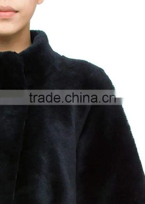 Fashion top quality 100% sheepskin jacket//merino/toscany